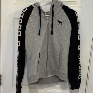 PINK Victoria's Secret bling sequin  Hoodie